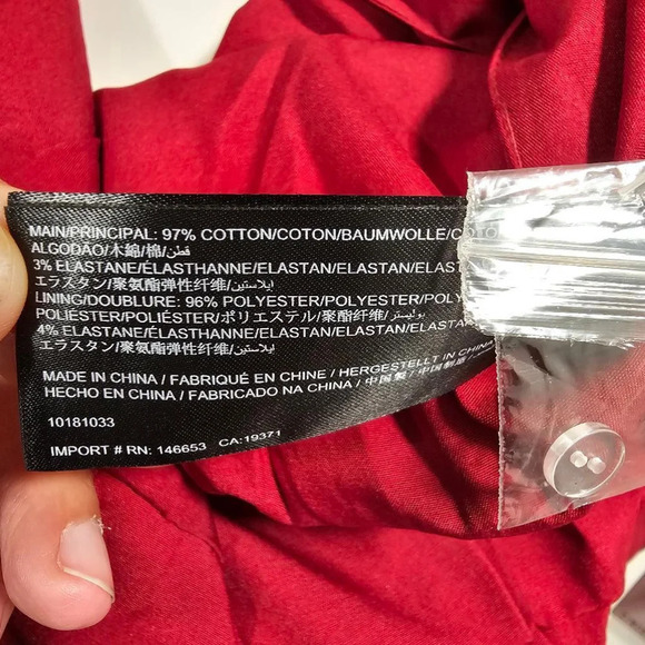 C/MEO Collective Red Only You Midi Dress Size L - Picture 12 of 13